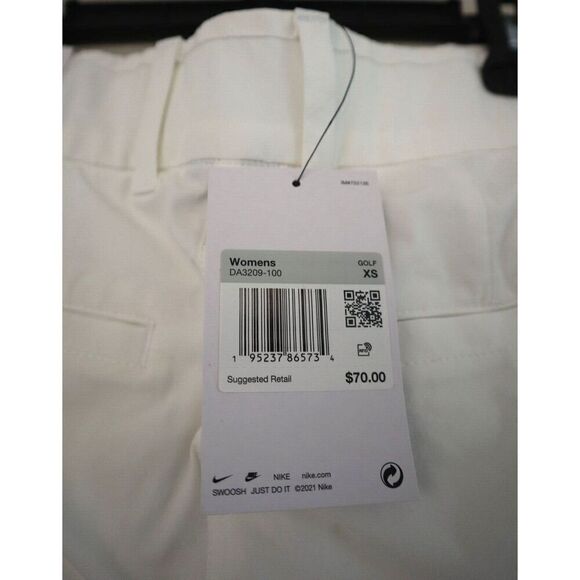 Nike DA3209-100 Women's Sz XS White Dri-FIT 5" Victory Golf Shorts - Picture 4 of 10